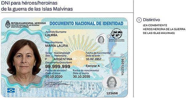 Anexo I dispos. 55/26 RENAPER - Nuevo modelo del DNI de VG