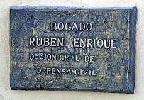 Placa de R. E. Bogado - Fuente: Daniel G. Gionco