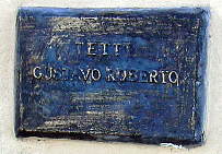Placa de G. R. Tetti - Fuente: Daniel G. Gionco