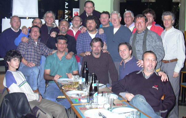 Foto de la reunión del Apostadero Naval Malvinas del 20/6/05